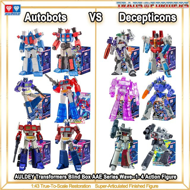 AULDEY Transformers G1 Figur, Roboter, Einzelfigur - Bild 1