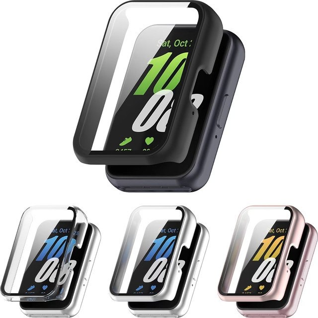 Uhrengehäuse für Samsung Galaxy Fit 3, gehärtetes Glas, harter PC-Stoßfänger - Bild 1