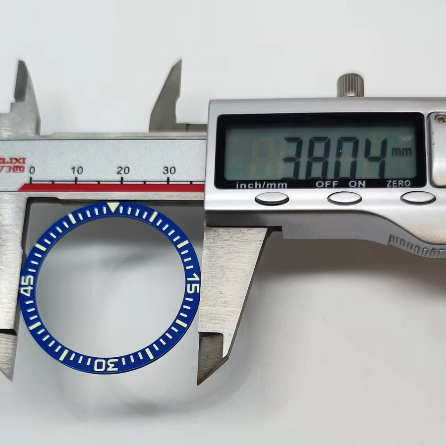 RICHUS Uhrenlünette Keramik, 38 mm, Grün - Bild 2