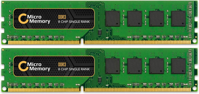 CoreParts MMKN056-16GB DDR3 Speichermodul 1600 MHz 16 GB Grün - Bild 1