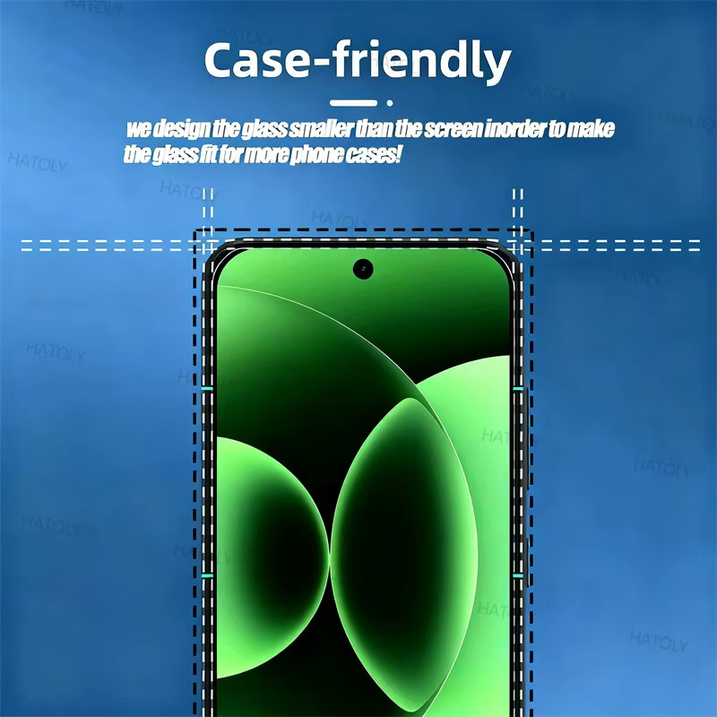 2/4er Set Privatsphäre Schutzfolie aus gehärtetem Glas für Xiaomi 17 Pro und Xiaomi 17 Pro Max Anti-Spy Display Schutzfolie - Bild 3