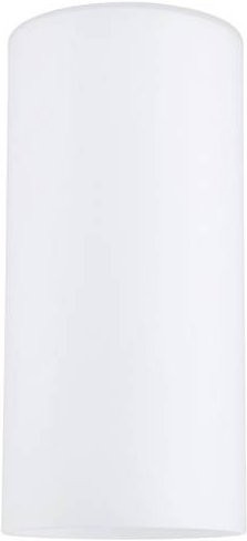 Paulmann Raja Lampenschirm Opal Weiß Glas Zylinder Modern Durchmesser: 10 cm - Bild 1