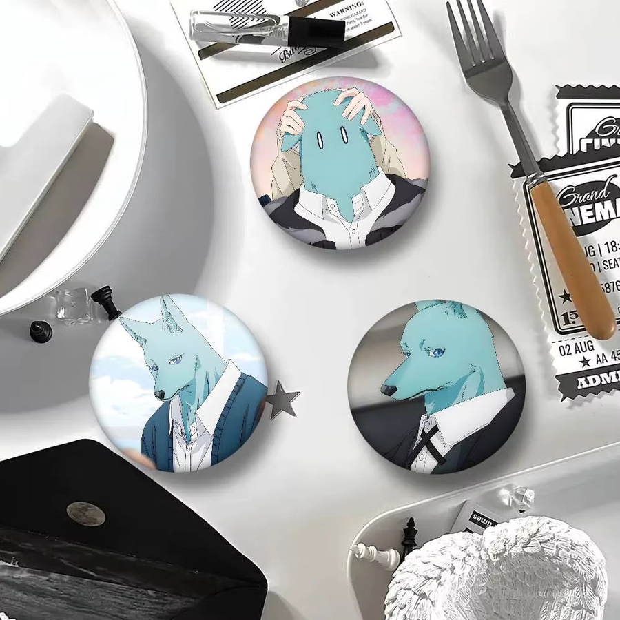 Brosche Tsunagu Hidaka Anime-Charaktere Abzeichen Button, Rund - Bild 3