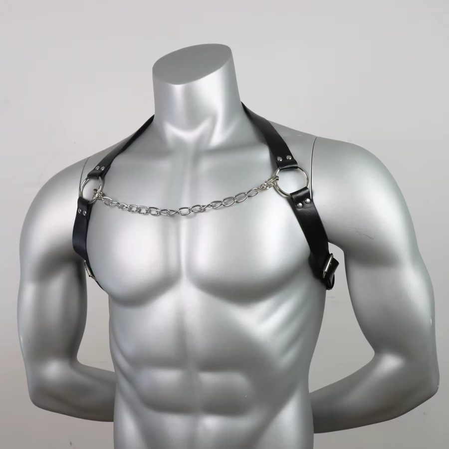 CEA.HARNESS Brustgeschirr Leder, Herren, Gothic, Punk - Bild 2