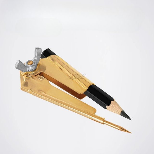 LTOOLS Kompass Kontur Markiermaschine für Holzbearbeitung in Gold - Bild 1