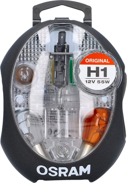Osram Ersatzlampen-Box H1 in transparent mit Glaseinsatz - Bild 1