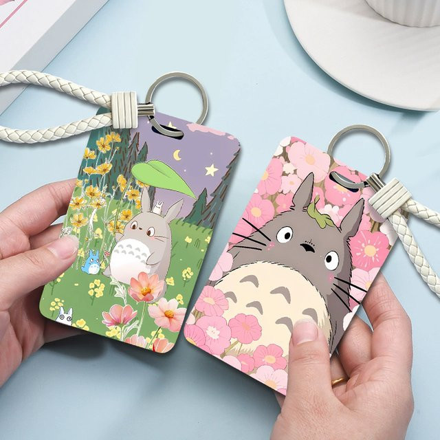 Bandai My Neighbor Totoro Ausweishülle mit Schlüsselanhänger, Arbeitskartenhalter - Bild 1
