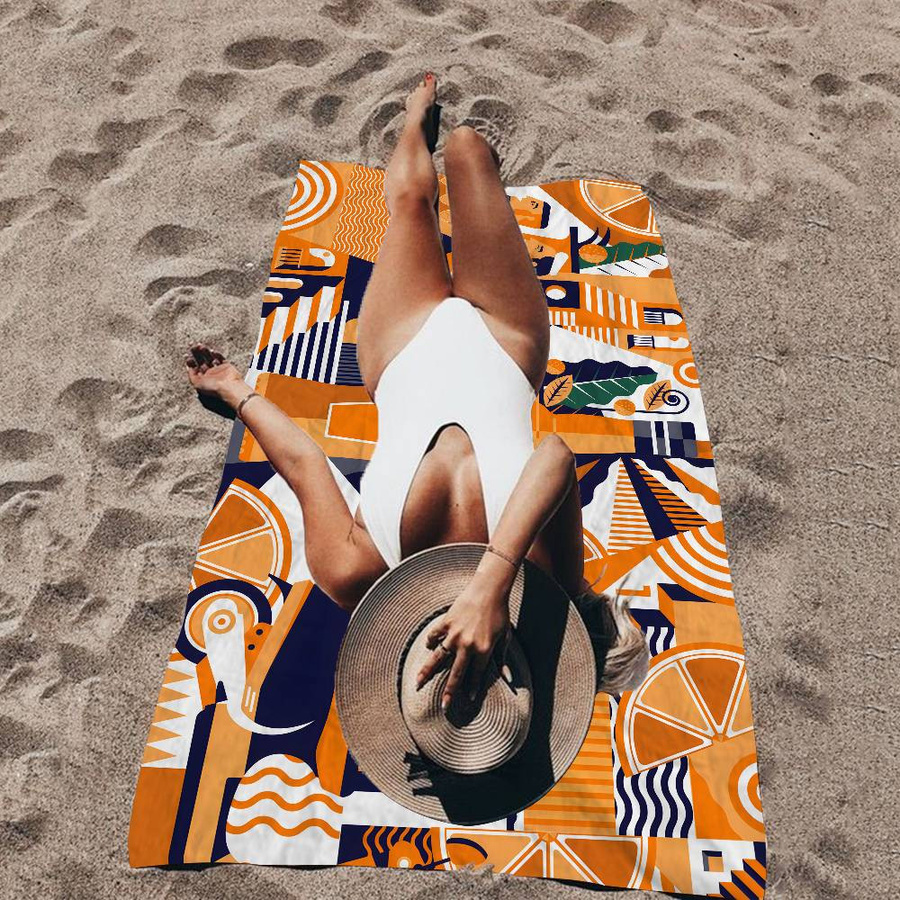 JMG Household Supplies Anime Mikrofaser Strandtuch, Saugfähiges und Weiches Handtuch für Yoga, Schwimmen und Sport, Mehrfarbig, 30 x 30 cm - Bild 1