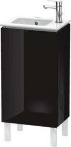Duravit L-Cube Waschtischunterschrank schwarz hochglanz, stehend, B/T/H: 42 x 29,4 x 70,4 cm - Bild 1