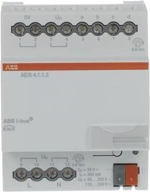 ABB Stotz-Kontakt Analogeingang AE/S 4.1.1.3 4fach REG in Weiß - Bild 1