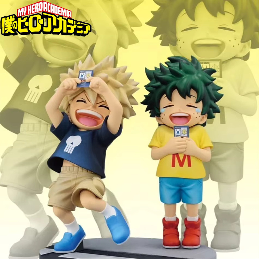 Bandai My Hero Academia Katsuki Bakugou Izuku Midoriya, Actionfiguren, 11cm - Bild 2