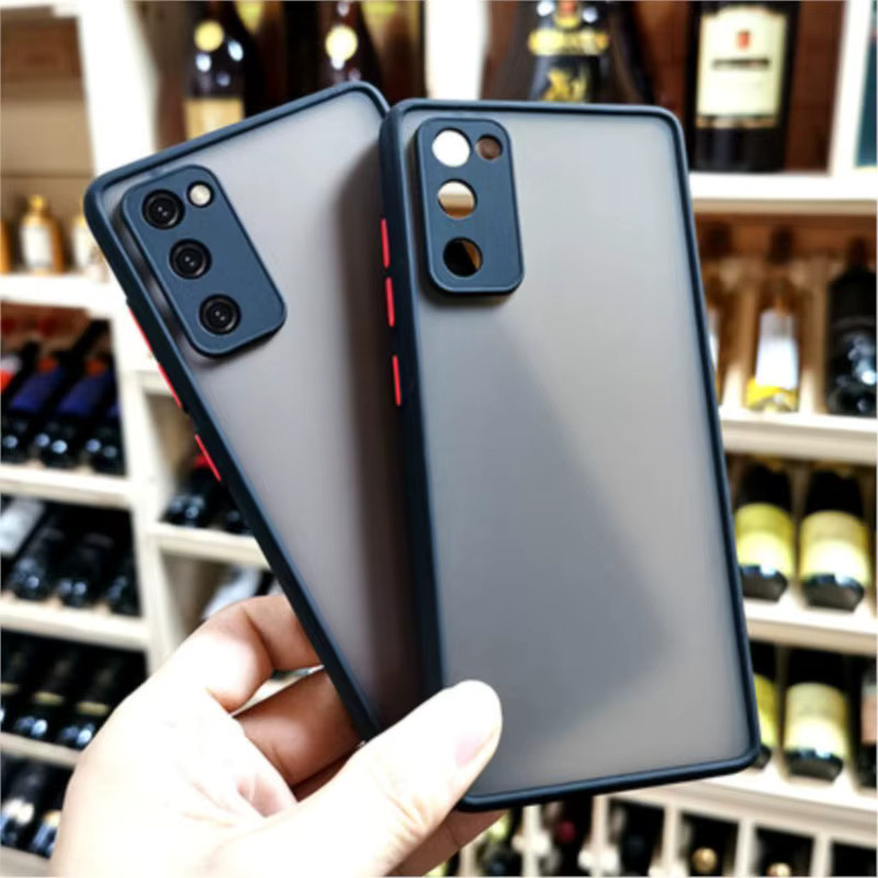 Stoßfeste Armor Handyhülle mit Kameraschutz in Schwarz für Samsung Galaxy S20, S21 FE, S22, S23 Plus und Note 20 Ultra 5G - Bild 3