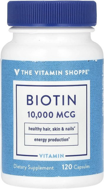 The Vitamin Shoppe Biotin, 120 Kapseln - Bild 1