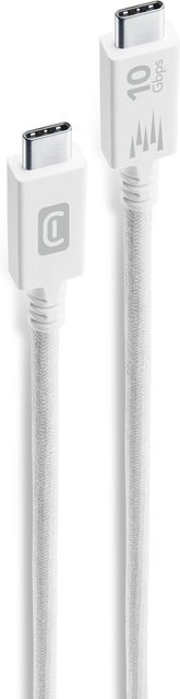 CellularLine Fast Transfer USB Typ-C auf Typ-C Kabel, Farbe: Weiß, Länge: 1,5 m - Bild 1
