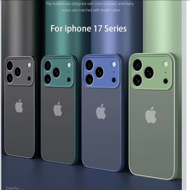 Stoßfeste Silikon-Hartschalen Handyhülle für Apple iPhone 17 16 15 14 11 Pro Max in Blau - Bild 1