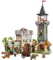 Lumibricks Mittelalterlicher Wachturm Klemmbaustein Konstruktionsspielzeug - Bild 1