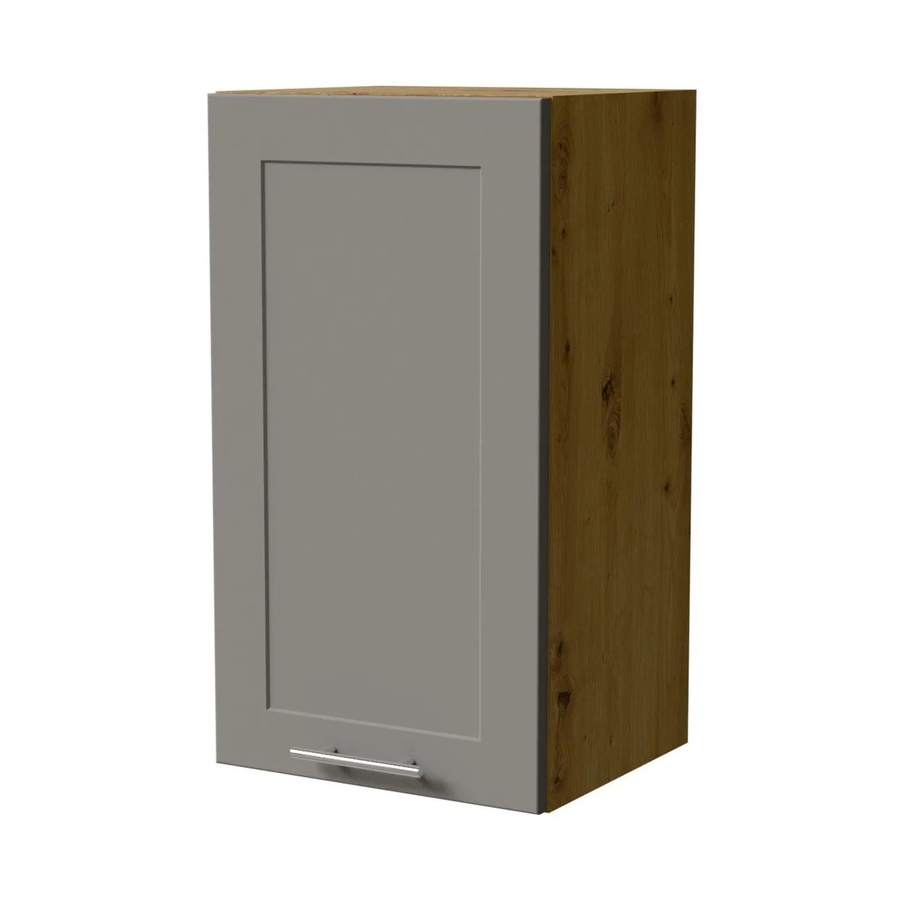 Feldmann-Wohnen Hängeschrank Oslo W2/40 in Eiche Artisan und Dust Grey Matt mit Soft-Close-Türen, B/T/H: 40 x 32,5 x 72 cm - Bild 2