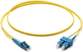 Corning LWL-Patchkabel LC/SC OS2 9/125 in Gelb, Länge: 2 m - Bild 1