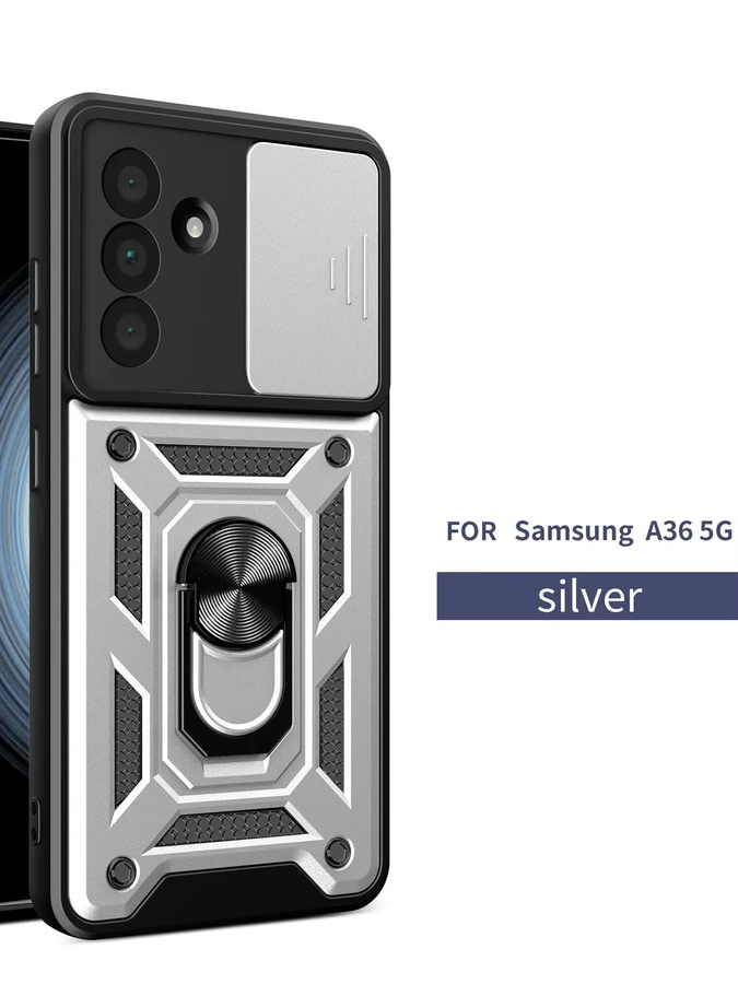 Stoßfeste Schutzhülle mit Kameraschutz für Samsung Galaxy A36 5G in Gold - Bild 7