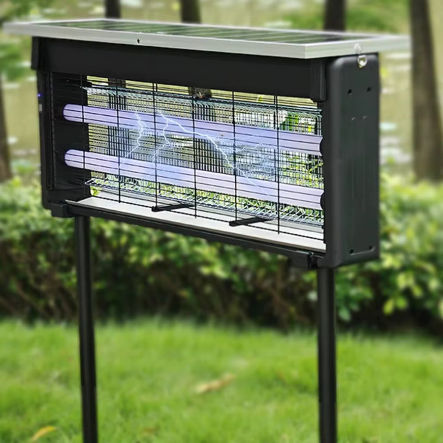 JOYINLED Solar-Mückenvernichtungslampe mit UV-Attraktion, wasserdichte IP65 Außenleuchte für Garten, Hof und Terrasse - Bild 4