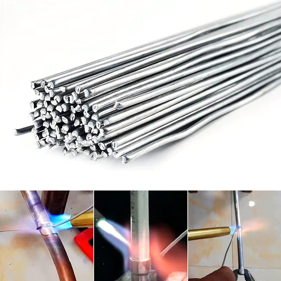 Universal-Silber-Schweißstäbe aus Aluminium für Stahl und Kupfer, flussmittelfüllter Löt-Reparatursatz in Silber - Bild 3