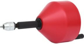 KS Tools Rohrreinigungsgerät aus Kunststoff in Rot, Durchmesser: 7,6 mm - Bild 1