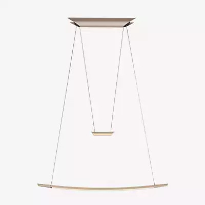 Oligo Lisgo Sky LED-Pendelleuchte in Beige, dimmbar, warmweiß (2700K), Höhe: 81,5 cm - Bild 1