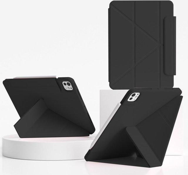 Y-Fold Tablet Schutzhülle für iPad und iPad Mini in Schwarz - Bild 1