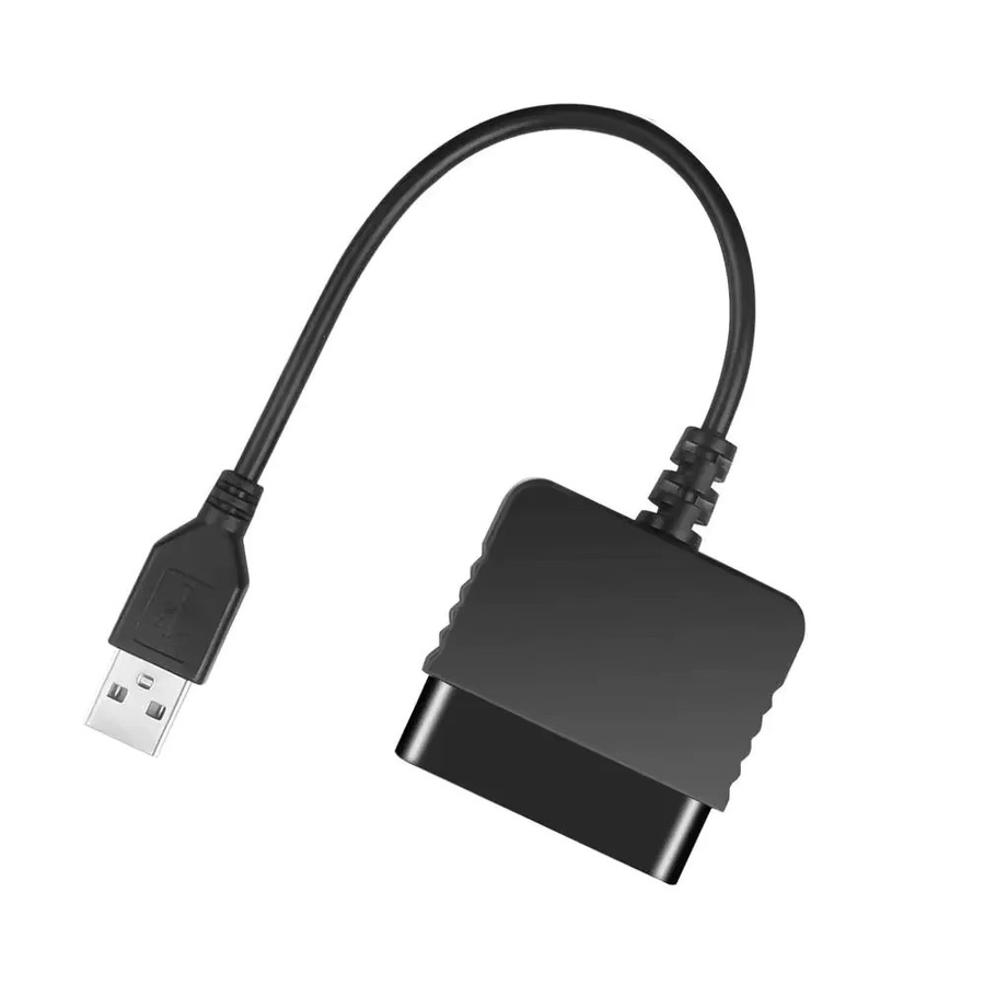 VIKEFON Controller-Adapter für PS2-Gamepads zur Verbindung mit der PS3-Konsole und dem PC, Schwarz - Bild 2