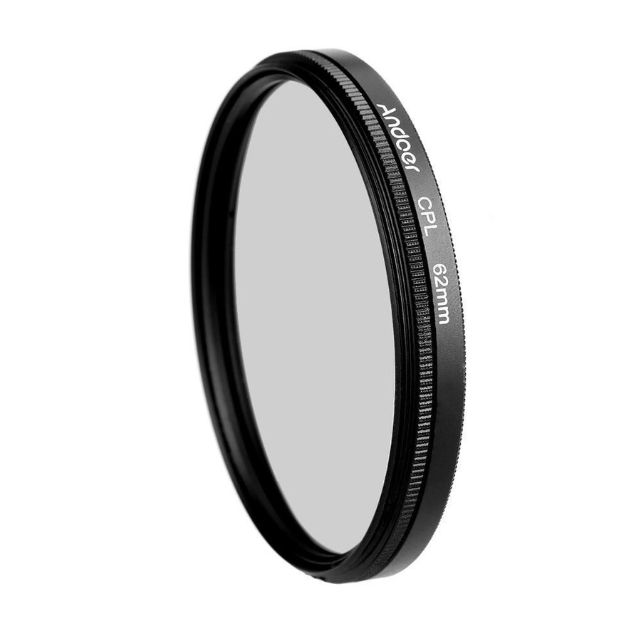 Andoer Filter-Kit mit UV, CPL, Close-Up und 4-Punkt-Stern Filter, Schwarz, Durchmesser: 62 mm - Bild 4