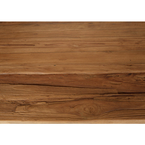 SIT Esstisch TABLES & CO aus Teakholz in Braun mit Live Edge Design, Höhe: 76 cm, Tiefe: 100 cm - Bild 2