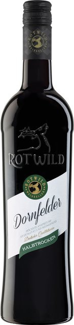 Rotwild Dornfelder Pfalz QbA halbtrocken Rotwein 0,75 l - Bild 1