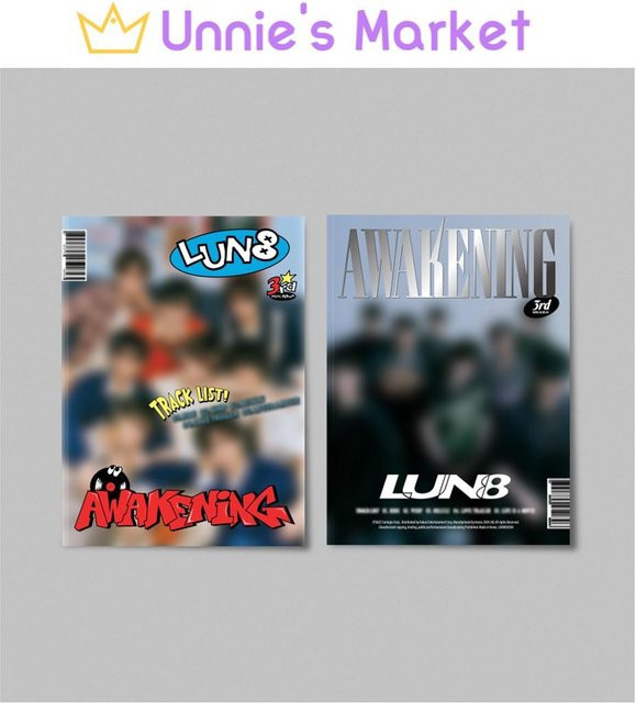 Awakening 3. Mini-Album, LUN8, CD, Hip ver. - Bild 1