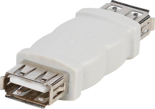 Vivanco USB-A Adapter 45262 in Weiß - Bild 1