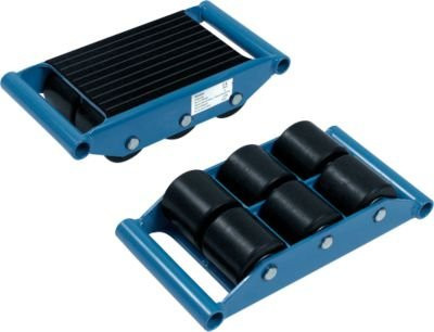 Fetra Transportroller 6945 aus Stahl in Blau mit 6000 kg Tragkraft - Bild 1
