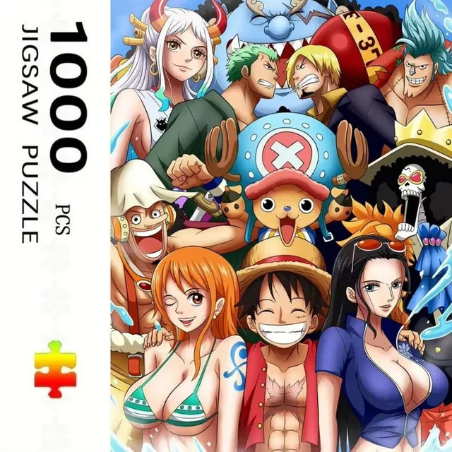 KAYOU One Piece Luffy Puzzle, Piraten, Bunt / Mehrfarbig - Bild 1