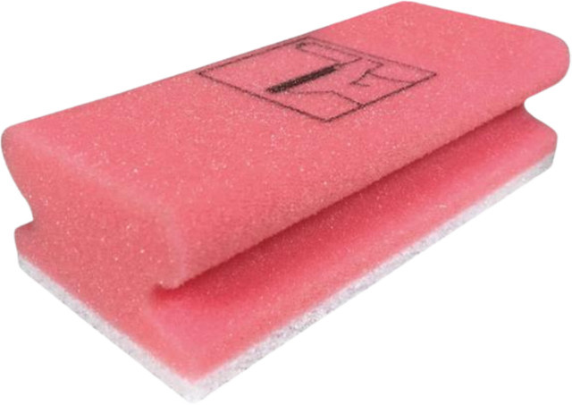 Kuechenprofi Profi Power HACCP Pad-Schwamm Vlies WC, Rot mit Piktogramm, 10 Stück - Bild 1
