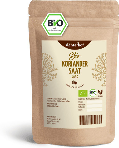 Achterhof Koriandersaat ganz Bio 100 g - Bild 1