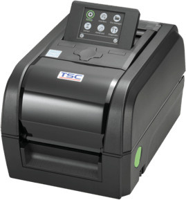 TSC TX210 Thermotransfer-Etikettendrucker mit 203dpi, Display, USB, Ethernet und RS232 in Schwarz - Bild 1