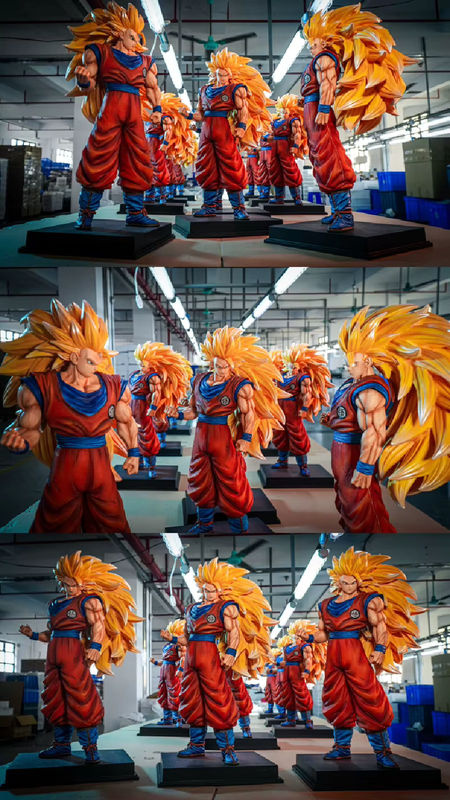 Bandai Dragon Ball Super Goku Charakter Modell Statue, mehrfarbig, Höhe: 56 cm - Bild 6
