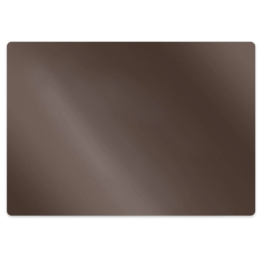 Tulup Bodenschutzmatte für Bürostühle in Braun und Rot, B/T: 140 x 100 cm - Bild 2