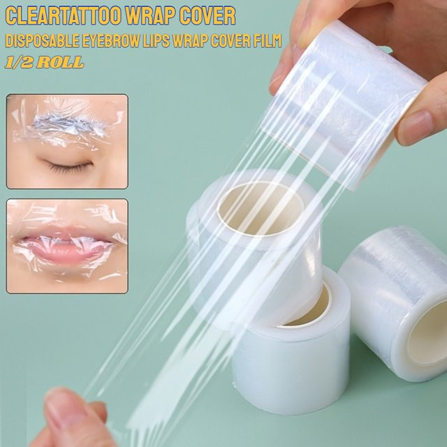 ClearTattoo Einweg-Schutzfolie für Augenbrauen und Lippen, Unisex - Bild 1