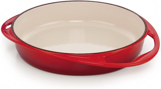Le Creuset Tatin-Backform aus emailliertem Gusseisen in Kirschrot, Durchmesser: 29,1 cm - Bild 1