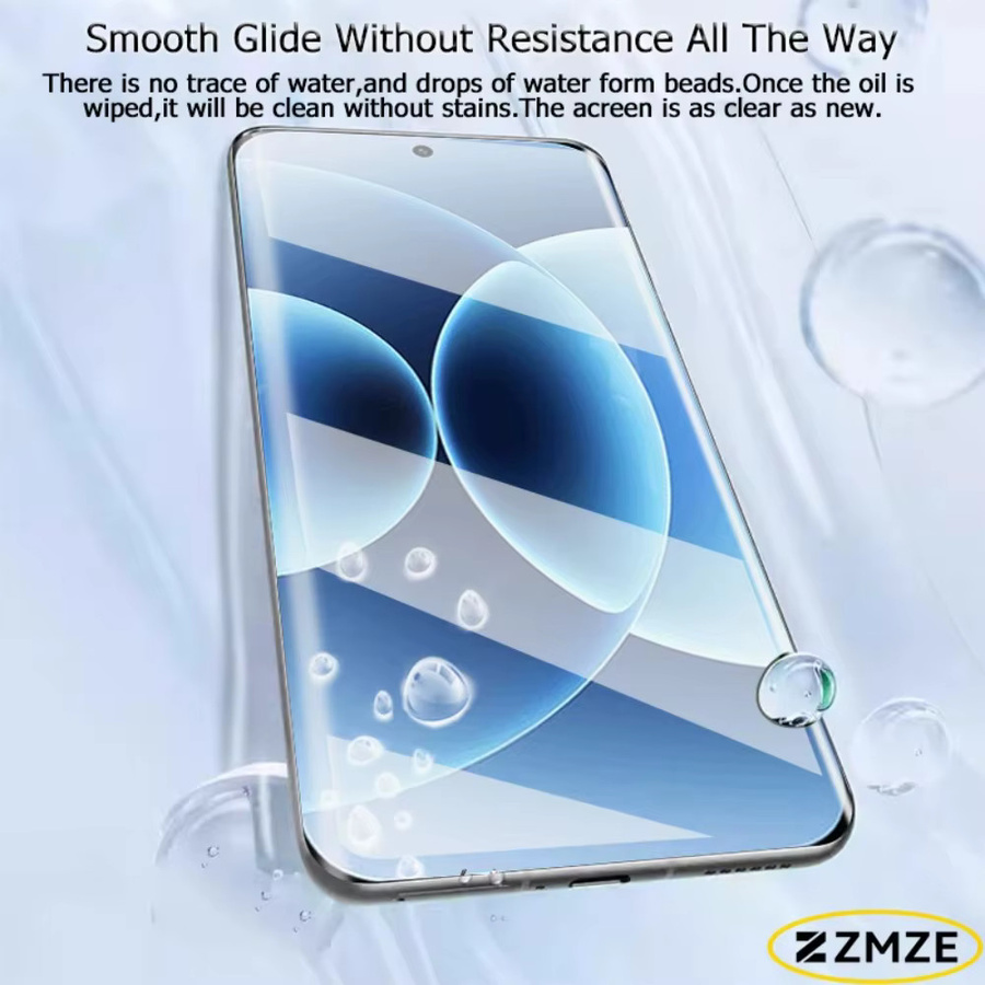 Panzerglas Displayschutzfolie für Xiaomi 17 Pro Max 15 14 13 12 11 15T 14T 13T 12T 11T in Transparent und Schwarz mit glatter Textur und hochauflösendem Display-Schutz - Bild 5
