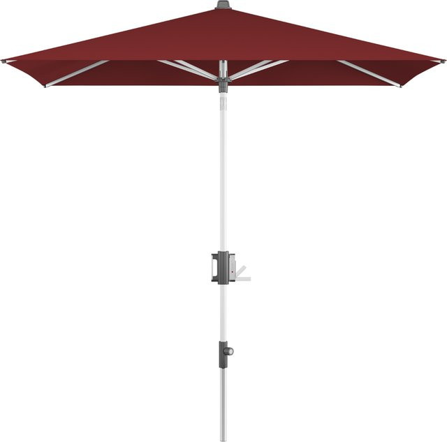 Knirps Mittelmastschirm Apoll in Bordeaux aus Aluminium und Polyester, B: 230 cm, T: 150 cm - Bild 1