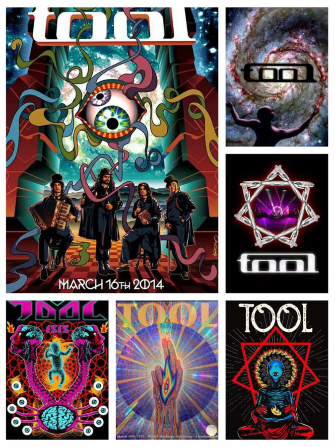 Potdemiel T-Tool Band Lollapalooza in Texas 5D DIY Vollrund-Diamantmalerei in Multicolour, abstraktes Motiv für deine Dekoration - Bild 2