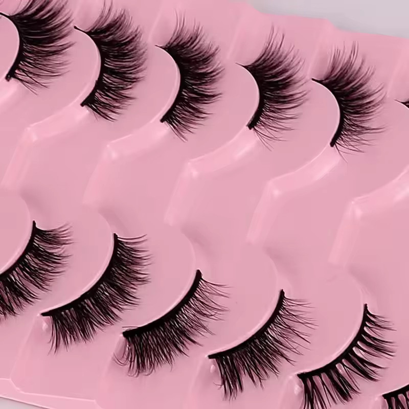 Goodobe Half Eye Falsche Wimpern, 10 Paar, Wispy Style - Bild 2