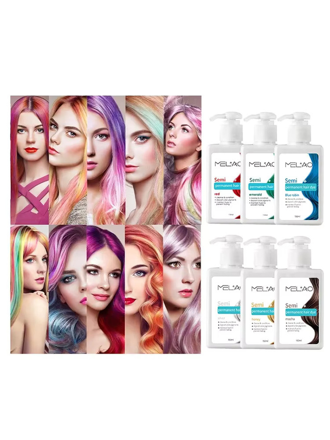 Robin Color Setting Shampoo Semi-Permanent, 160 ml, für coloriertes Haar - Bild 5