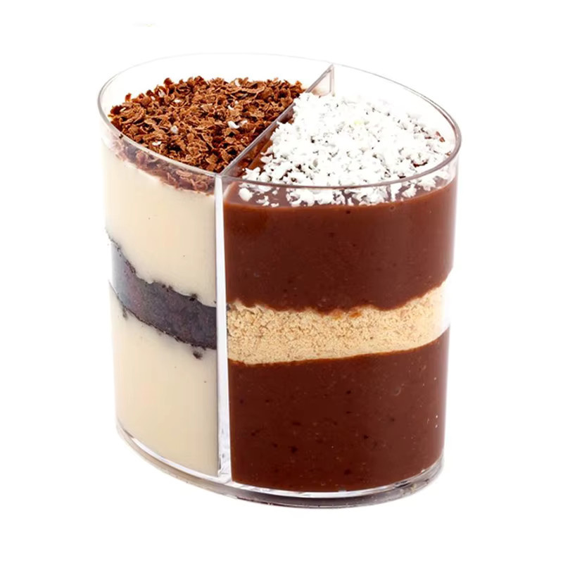 GrandFlavor 10er Set Einweg Mini Verkostungsschälchen Transparent, 60 ml - Bild 2