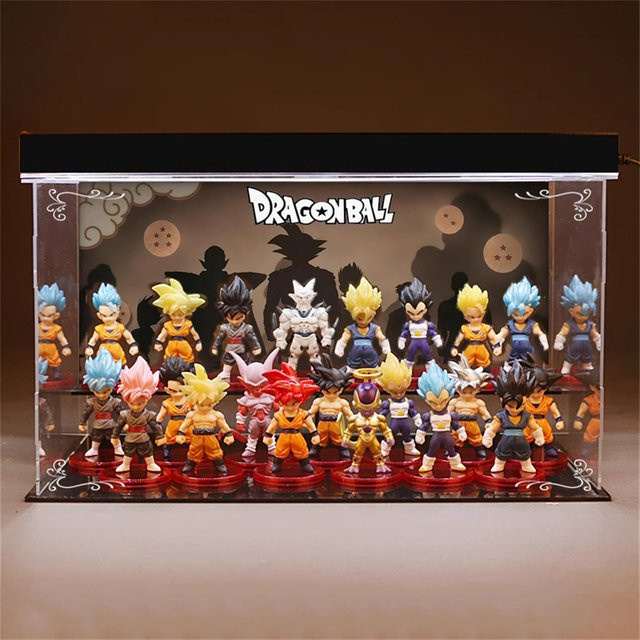 Bandai Dragon Ball, Son-Goku, Chichi, Son-Gohan, Jungenzeit-Edition, Modell-Ornament - Bild 1